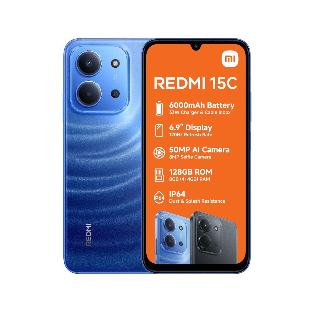 Redmi 15c 16GB(8+8)+256GB